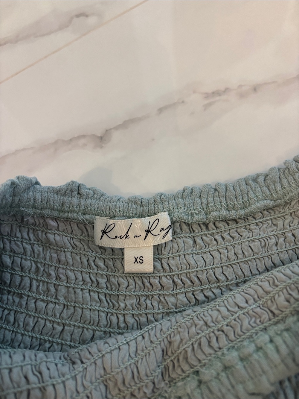 Rock n Rags Sage Ruffle Mini Skirt - Picture 2 of 3